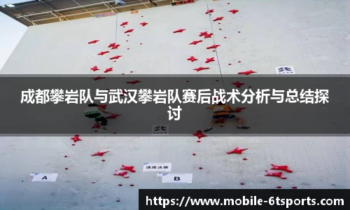 成都攀岩队与武汉攀岩队赛后战术分析与总结探讨